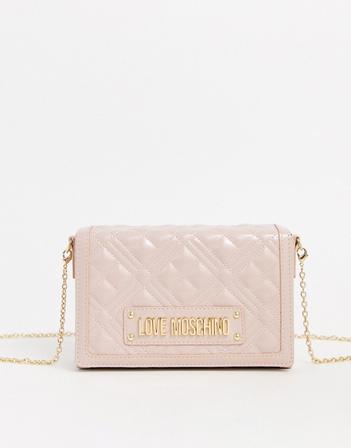 Love Moschino quilted cross body bag