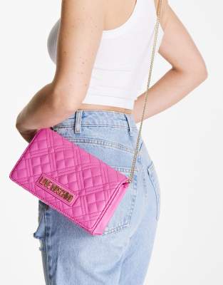 love moschino pink bag