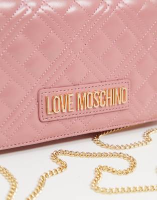 pink moschino bag