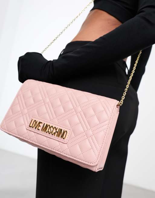 So Luxe Quilted Faux Leather Crossbody Bag