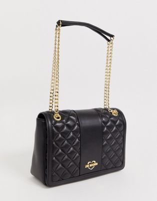 love moschino shoulder bag with chain strap