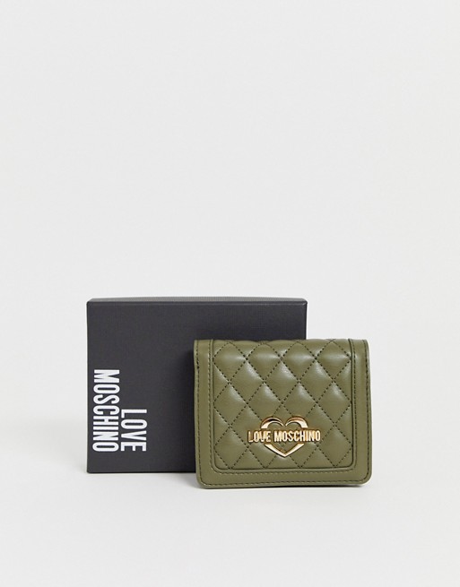 Love Moschino quilted faux leather purse