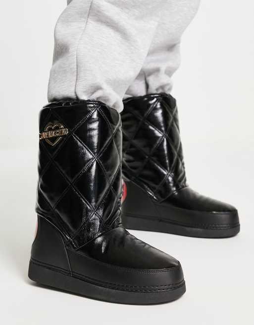 High store gloss boots