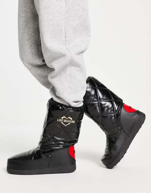 Moschino fresh boots sale