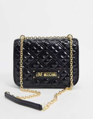 quilted love moschino bag