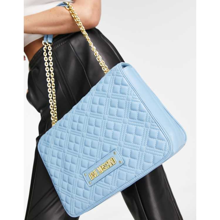 Love moschino bag on sale blue