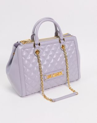 Love Moschino quilted shoulder bag in 