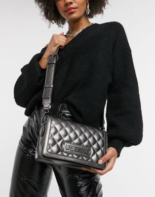 love moschino quilted crossbody bag