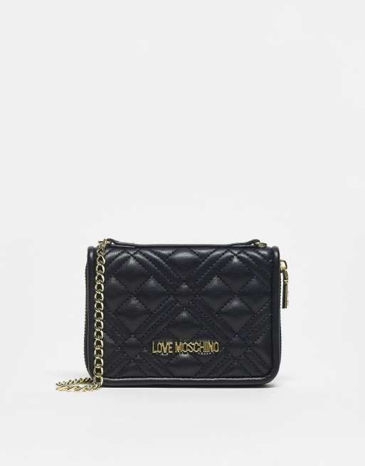 Love moschino black discount wallet