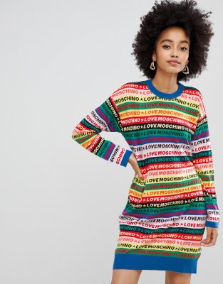 love moschino jumper dress