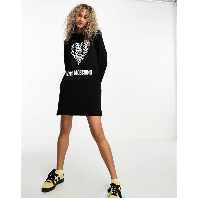 Robe De Cocktail Noire Moschino Cheap And Chic - Taille 44 - Neuve Avec étiquette