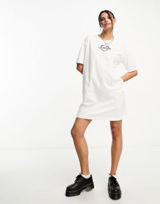 Love Moschino logo t-shirt dress in white - ASOS Price Checker