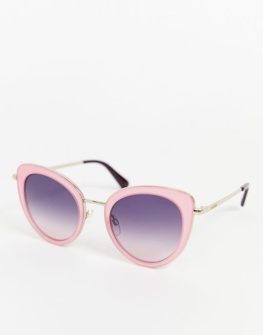 Love Moschino Rosa Cat Eye Sonnenbrille Asos