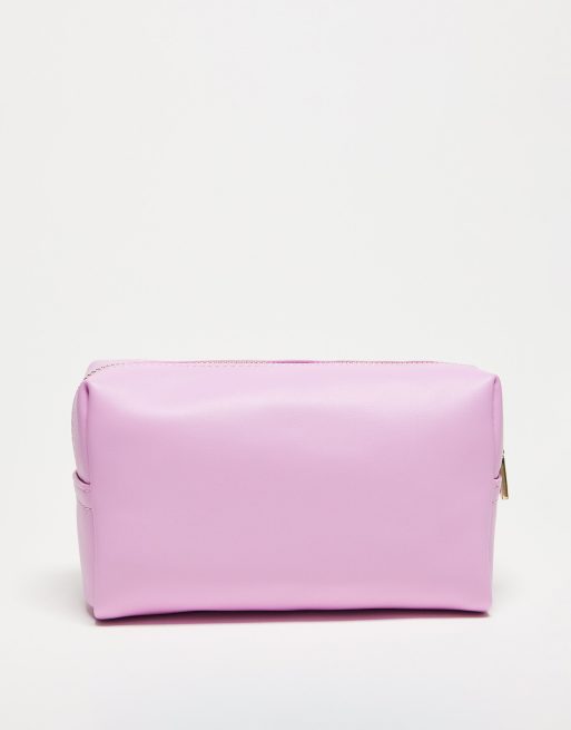Love Moschino – Rosa sminkväska med hjärtlogga, 2 av 4
