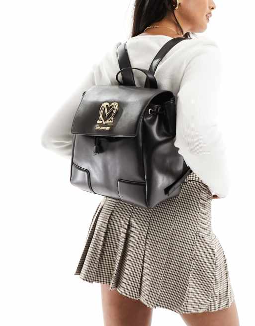 Love Moschino - Rugzak in zwart