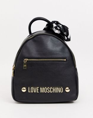 Love Moschino - Rugzak met logo-Zwart