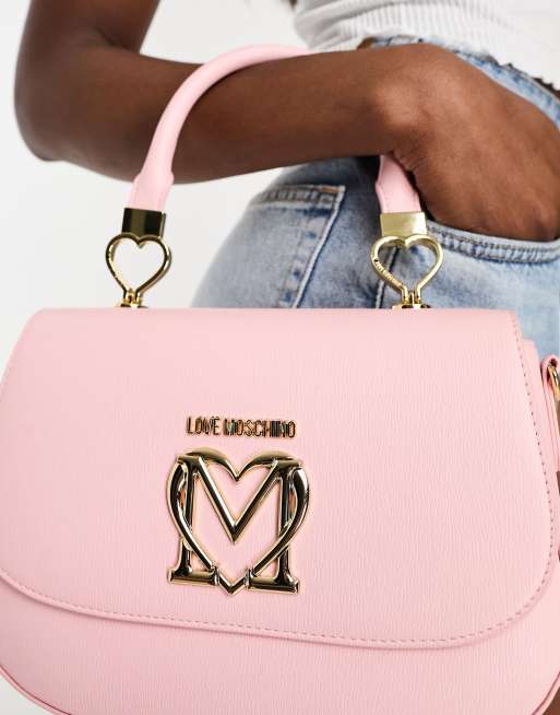 Love Moschino - Sac à poignées supérieures avec cœur style