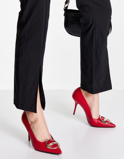 Scarpe rosse moschino cheap