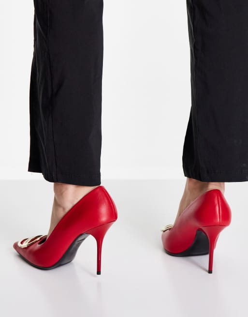 Scarpe rosse moschino cheap