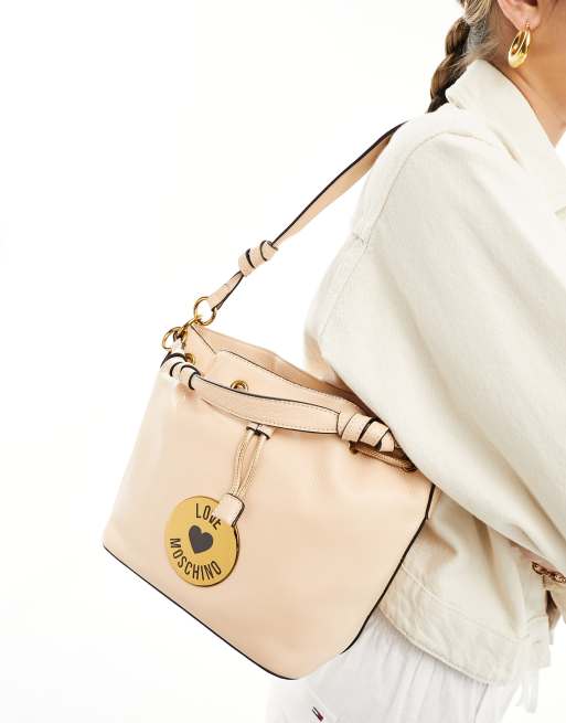 Love Moschino – Schultertasche in Rosa