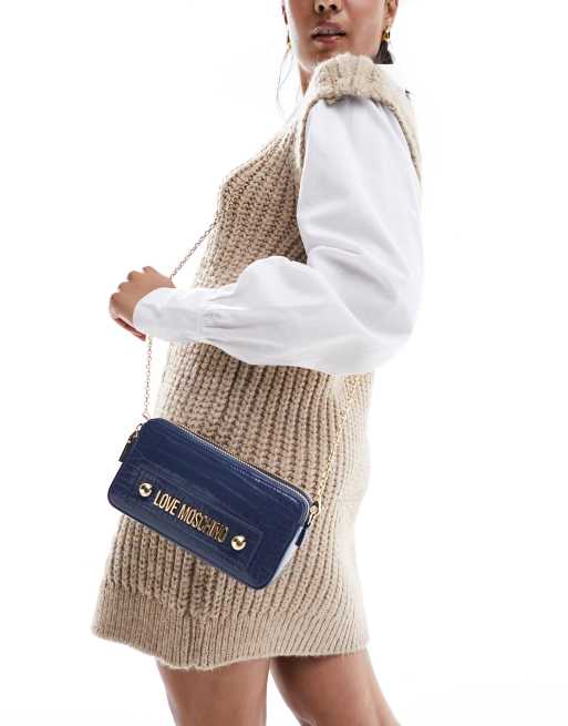 Love Moschino shoulder bag in blue