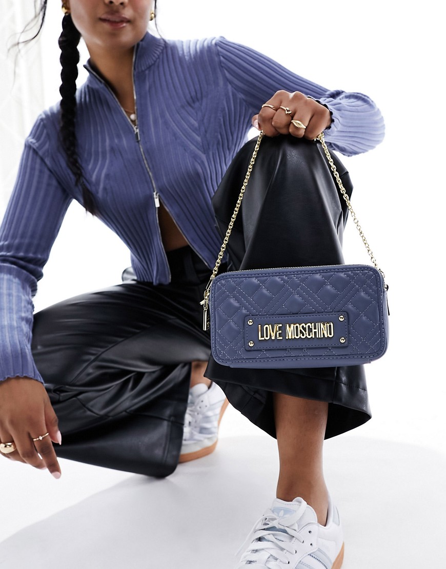 Love Moschino shoulder bag in blue