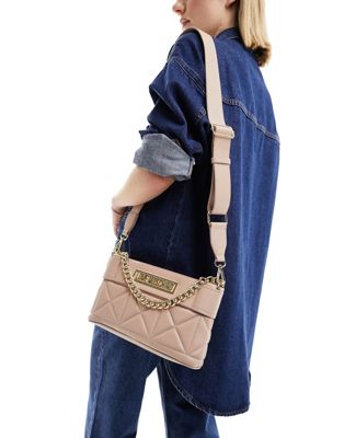 Love Moschino shoulder bag in camel