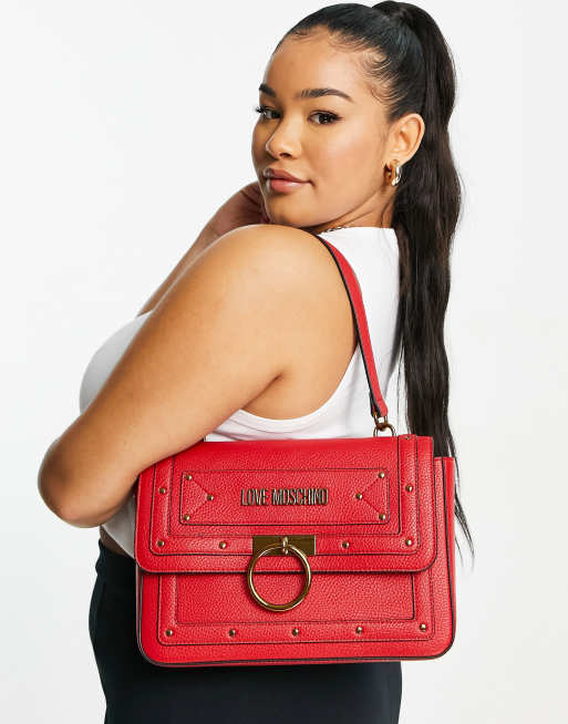 Love Moschino shoulder bag in red ASOS