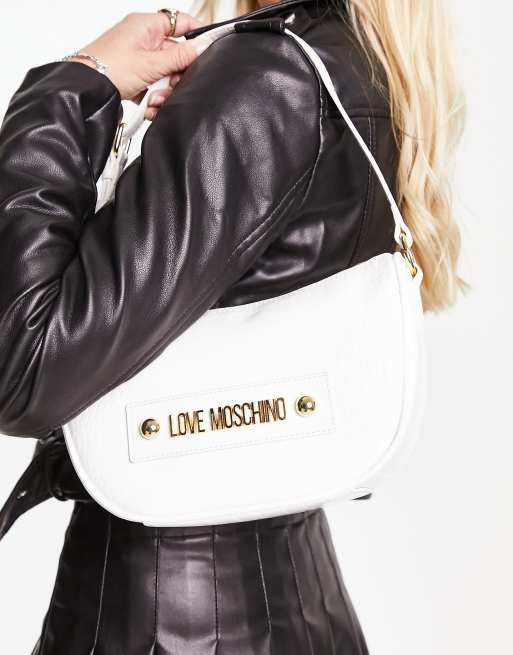 Moschino over shoulder discount bag