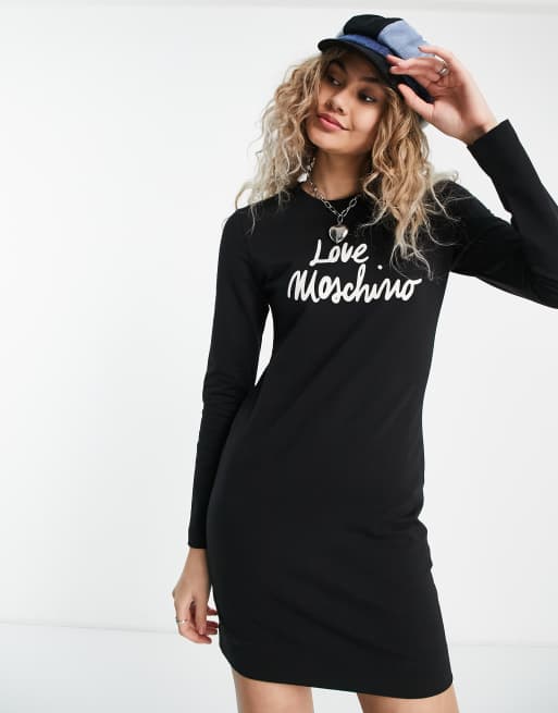 Moschino sweatshirt dress new arrivals