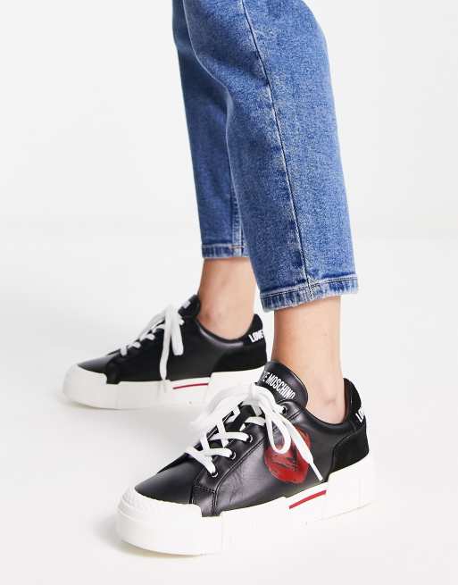 Moschino store love trainers