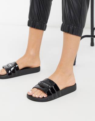 love moschino sliders womens