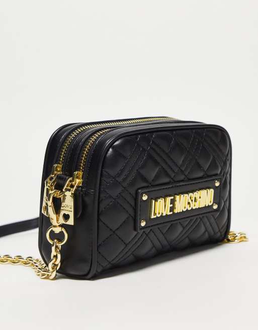 Love moschino small crossbody on sale bag