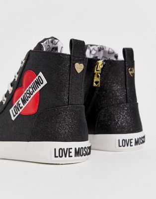 sneakers alte moschino