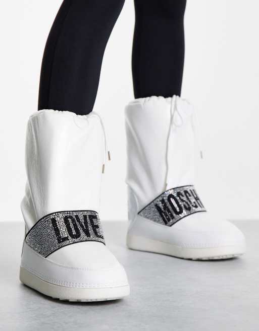 Moschino sequin sale moon boots