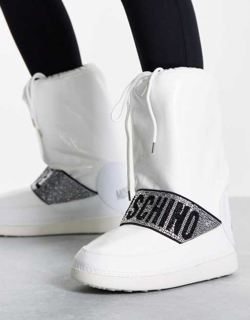 Love moschino sequin store snow boots