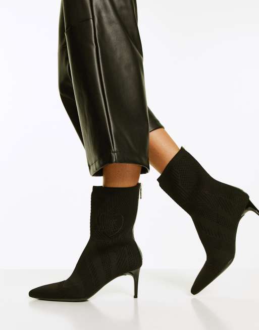 Sock boots met hak new arrivals