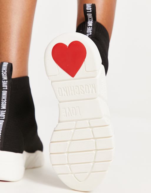 moschino sneaker socks