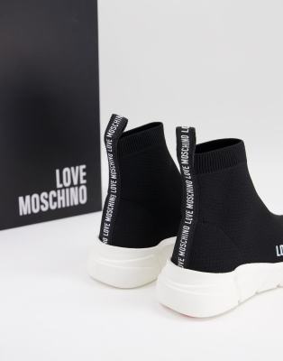 moschino love sneakers