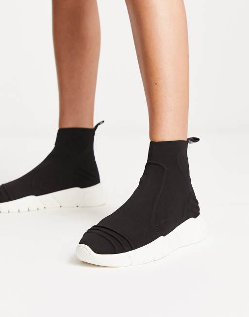 Love Moschino - Soksneakers in zwart