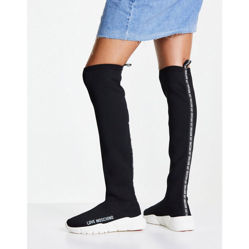 Donna  Love Moschino - Stivali al ginocchio neri