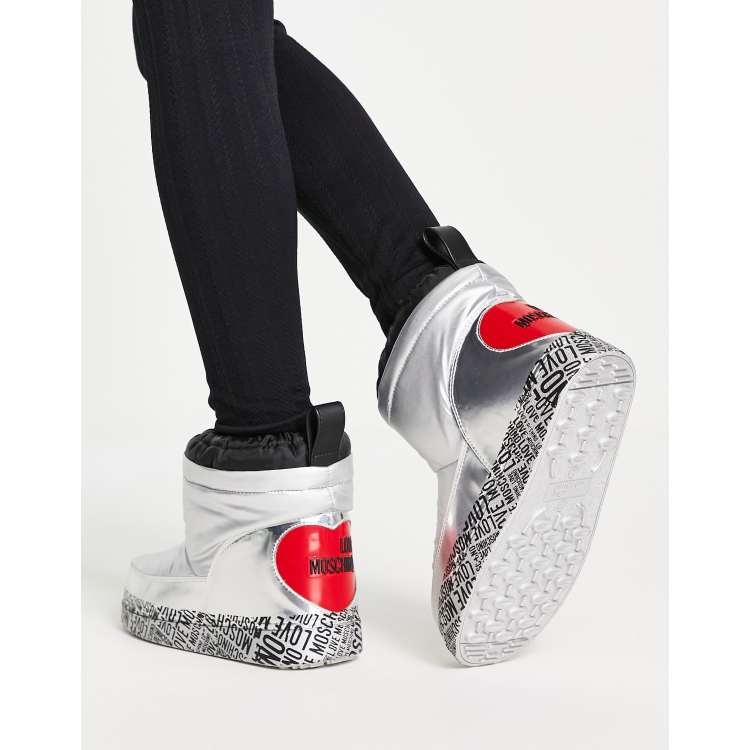 Scarpe neve moschino sales