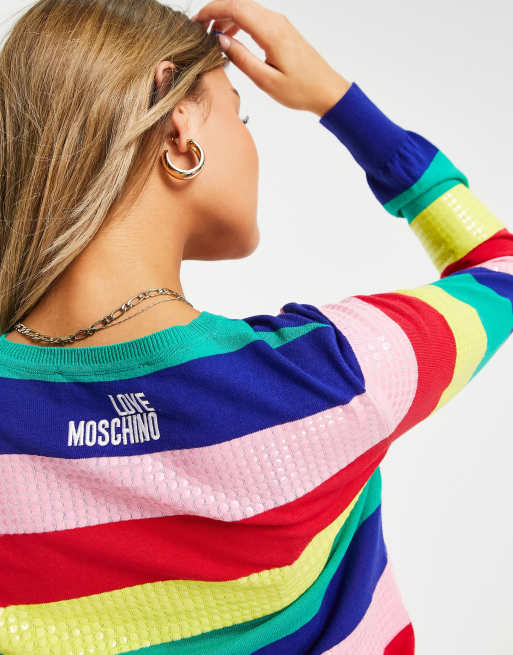 Moschino shop knit sweater