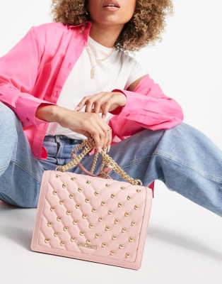 love moschino pink bag