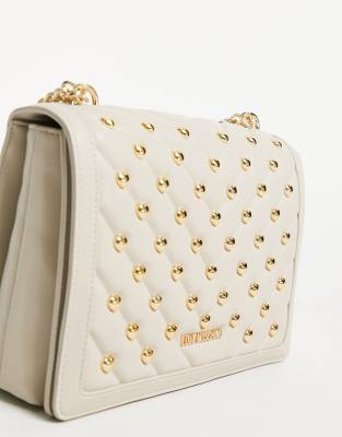love moschino cream bag