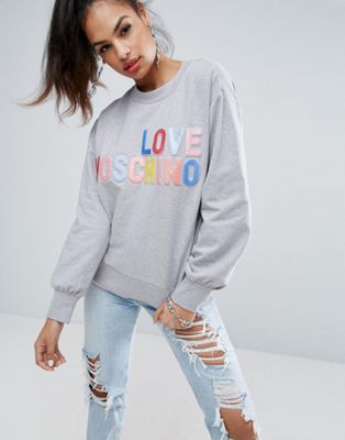 moschino love sweater