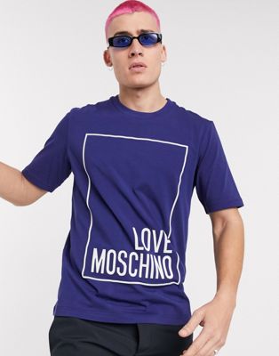 moschino blue t shirt