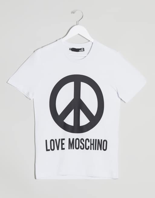 love moschino t shirt white