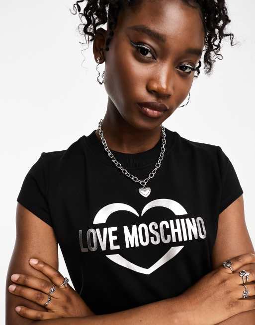 T shirt discount love moschino femme