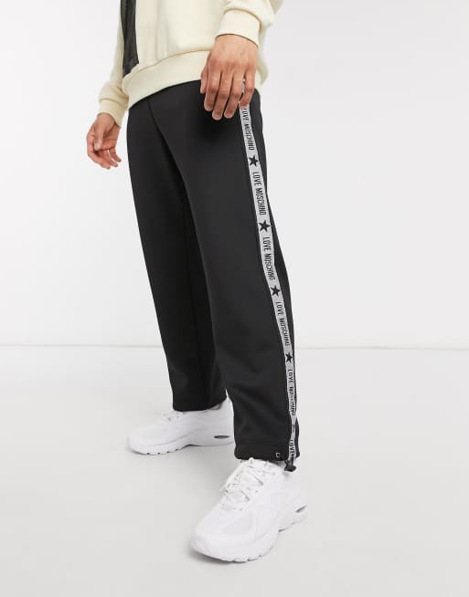 Moschino discount taped joggers